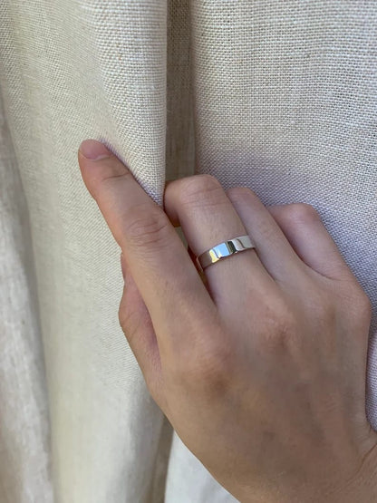 Men’s 925 Sterling Silver Band Ring✨