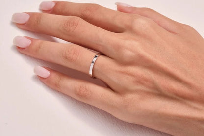 925 Sterling Silver Band Ring for Women💍