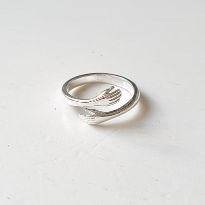 925 Sterling Silver Hug Ring❤️