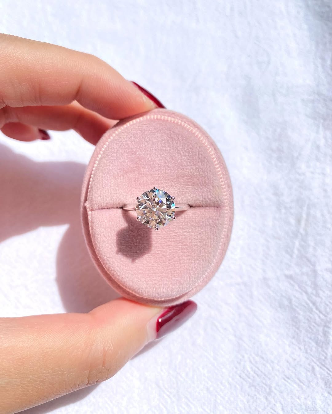 Moissanite Diamond Ring 5 carat💍✨