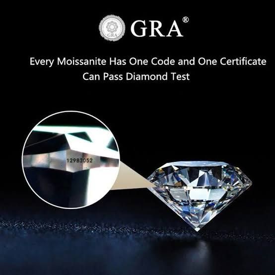 1 Carat Moissanite Diamond Ring💍✨